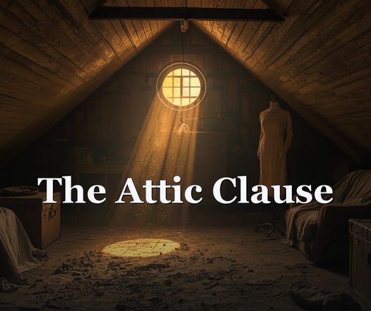 The Attic Clause: What a Clearance Mystery Climbs Up to Find