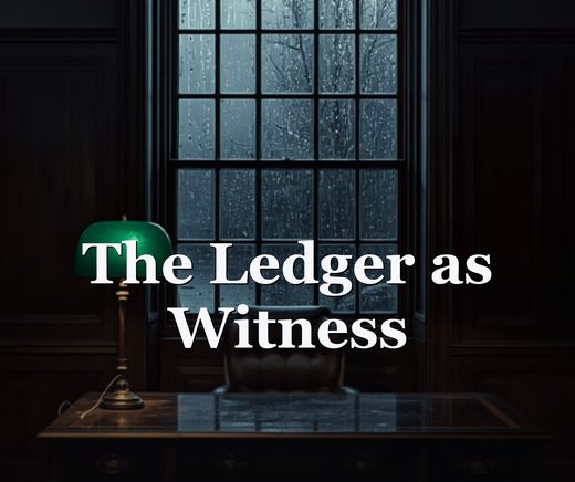 The Ledger: Fiction's Coldest and Most Honest Witness