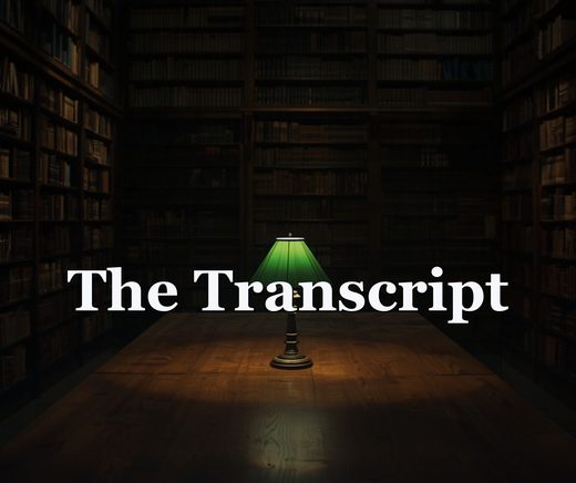 The Transcript: Science Fiction That Won't Let the Narrator Speak